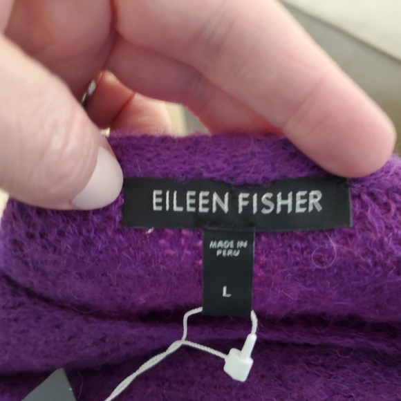 NWT - Gorgeous Eileen Fisher Alpaca Sweater - Picture 5 of 8